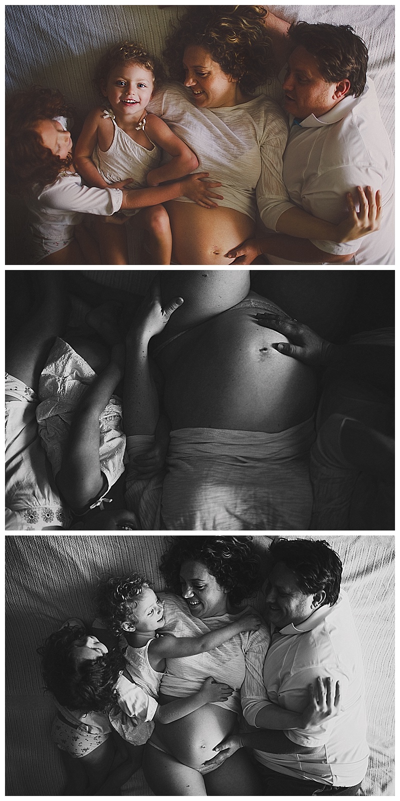 True lifestyle in home maternity session Orange County Photographer Madeleine JL