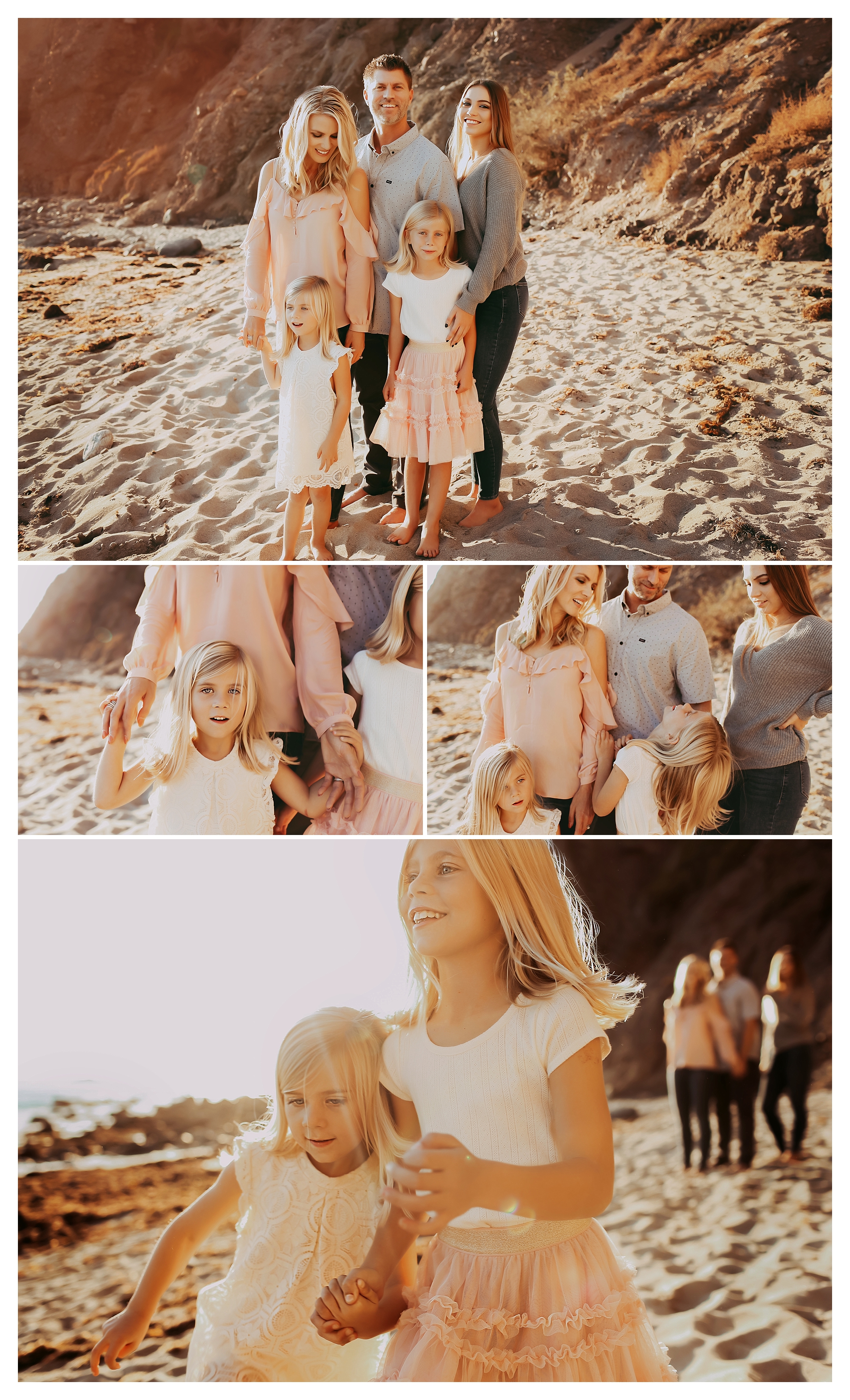 Orange County beach family photographer 